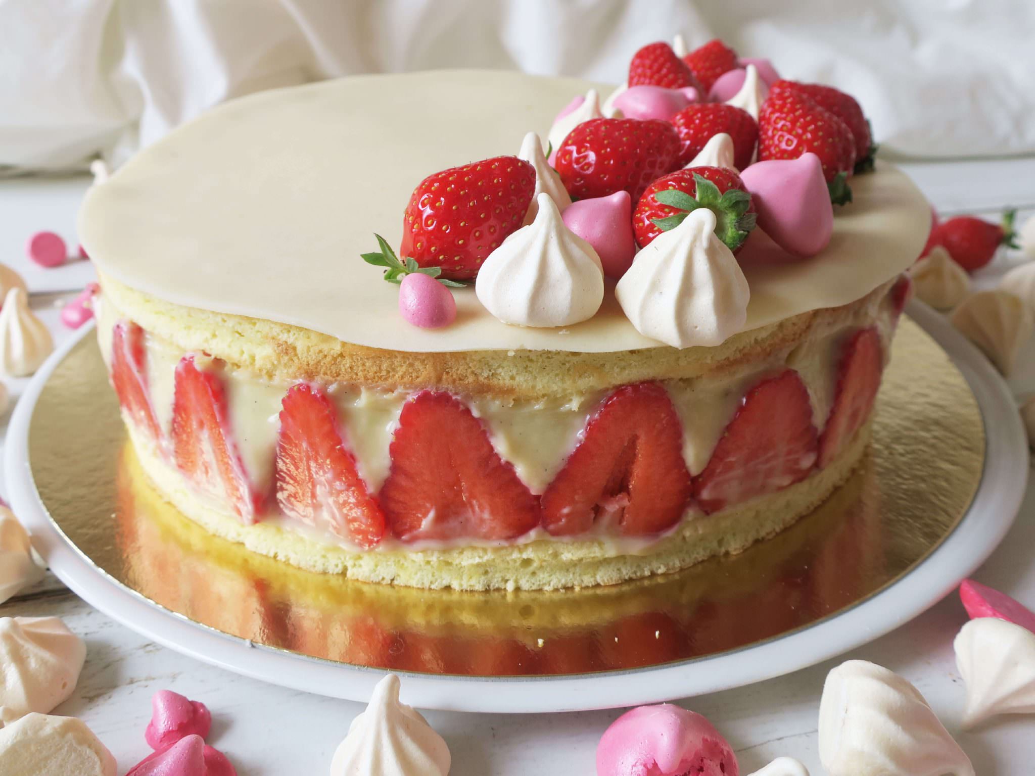 recette fraisier