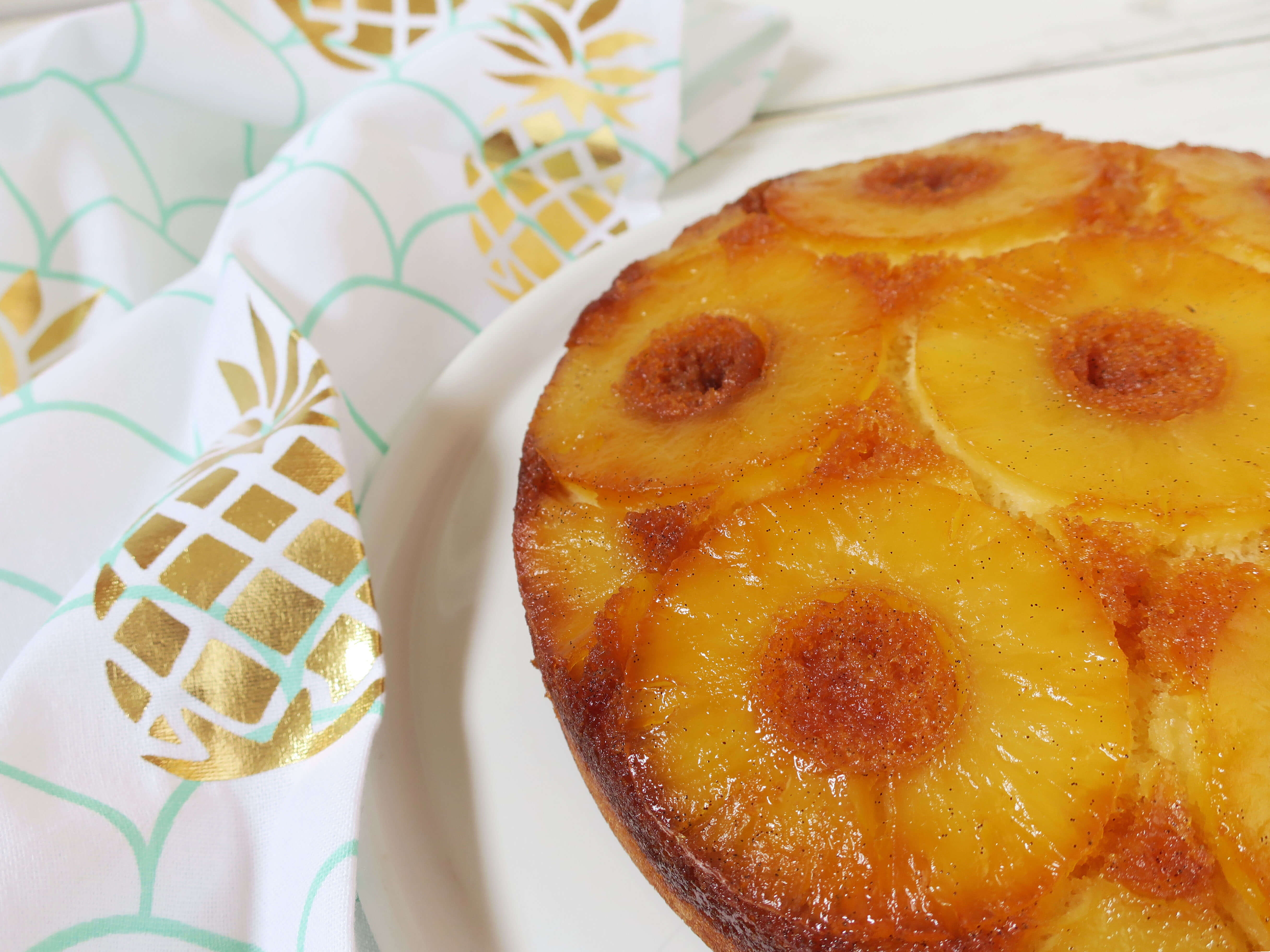 recette gâteau à l'ananas