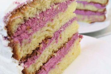 recette layer cake fruits rouges