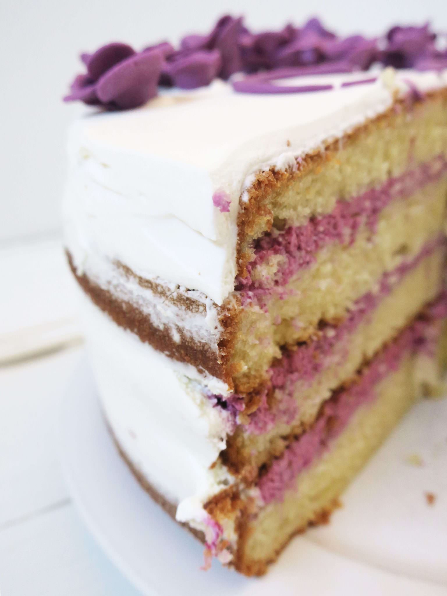 recette layer cake fruits rouges