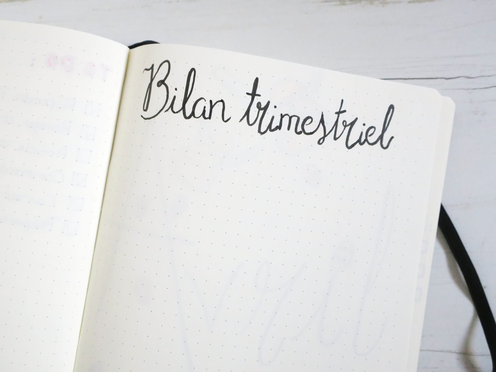 bullet journal avril