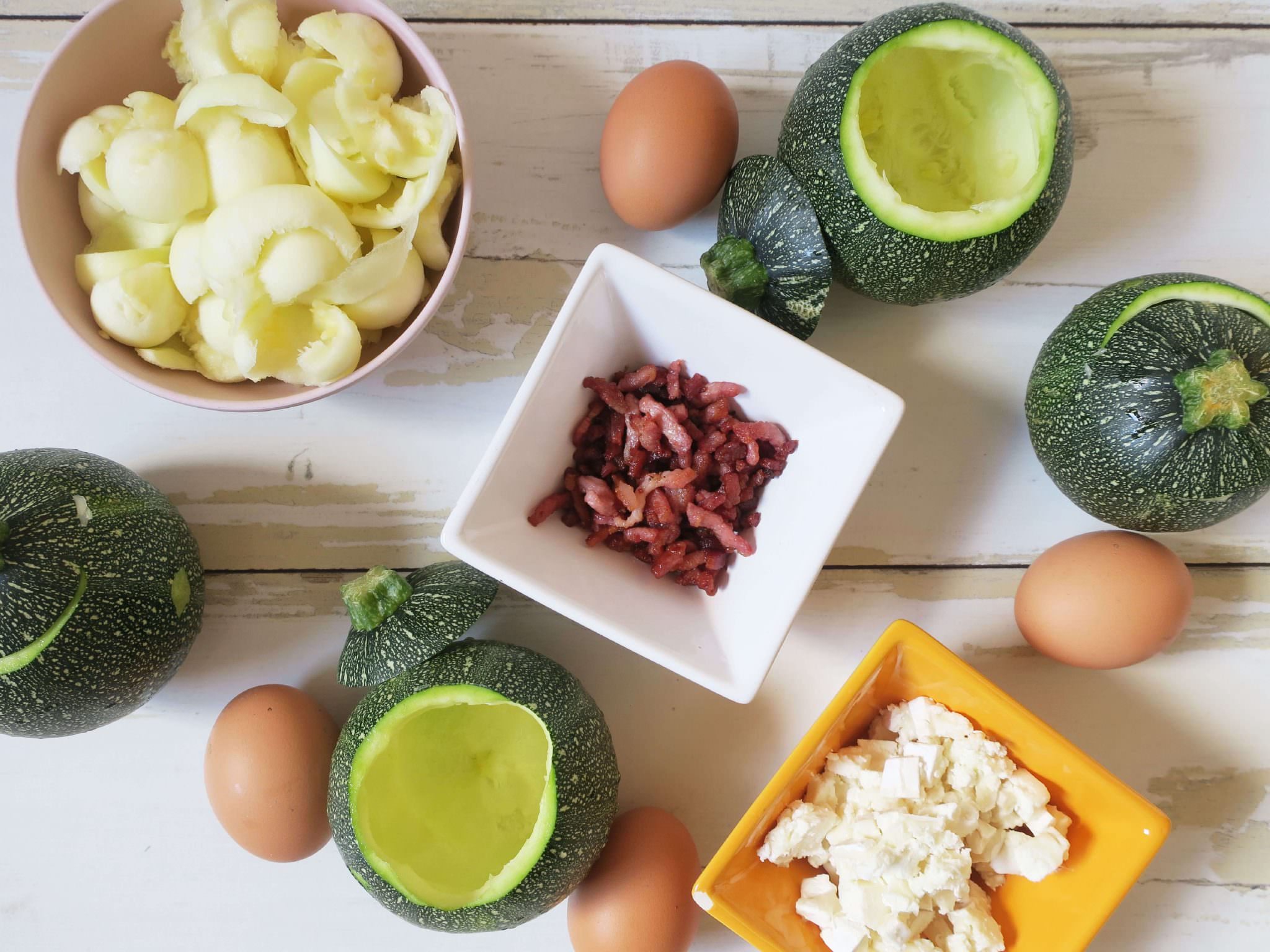 recette courgettes farcies chèvre