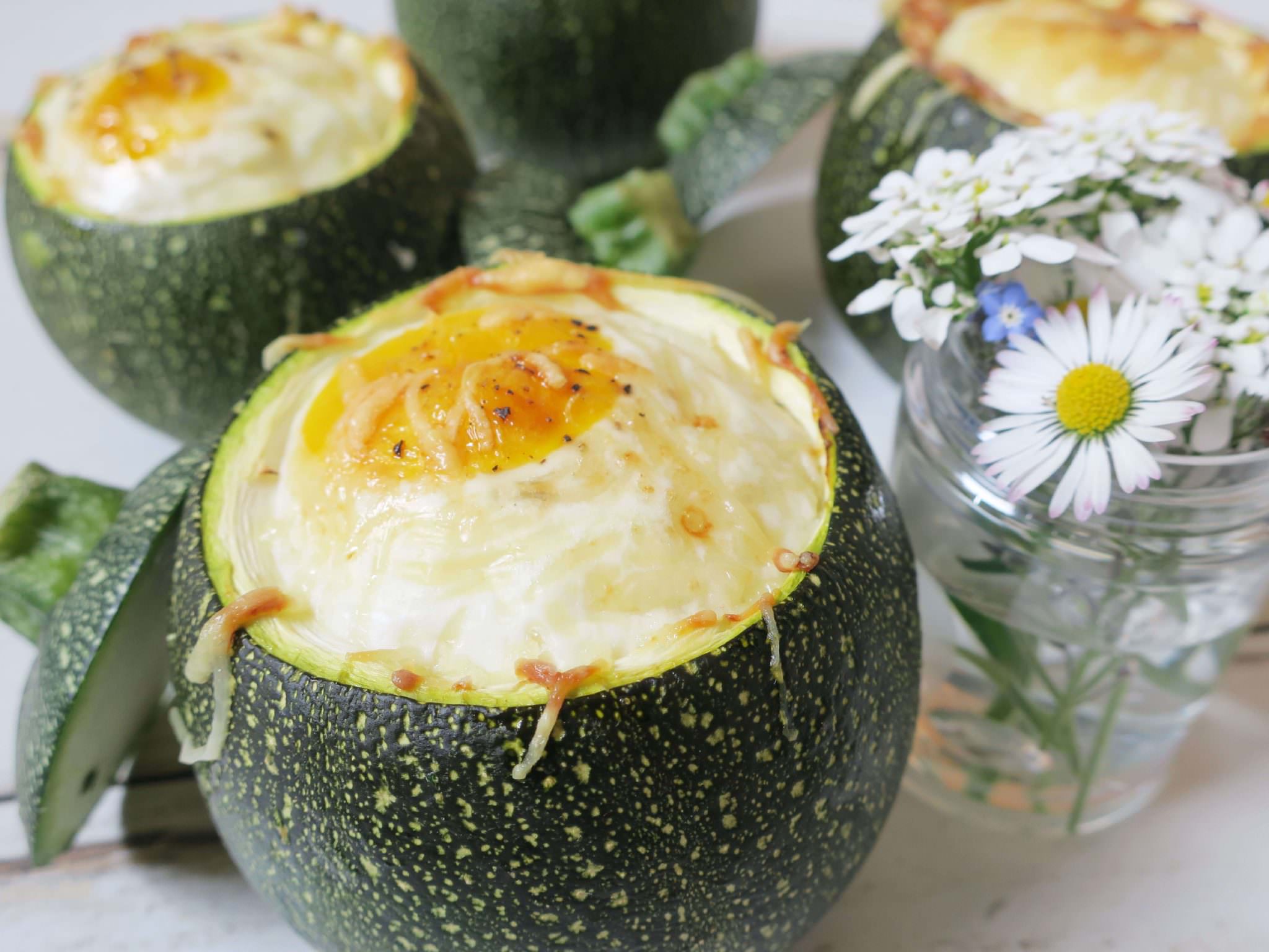 recette courgettes farcies chèvre