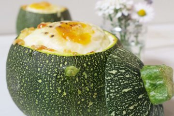 recette courgettes farcies chèvre