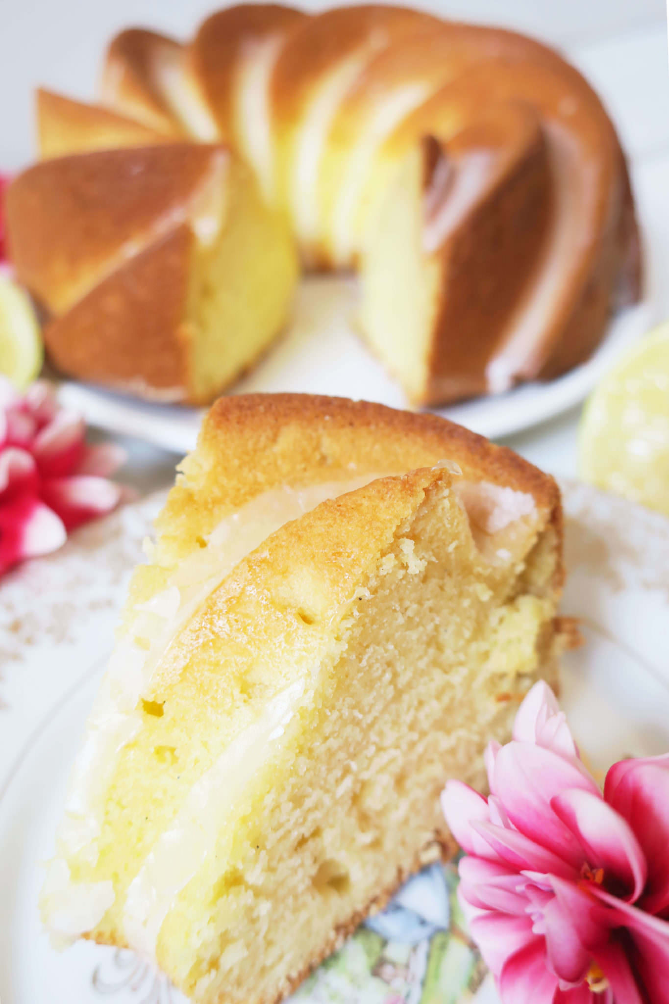 bundt cake vanille citron