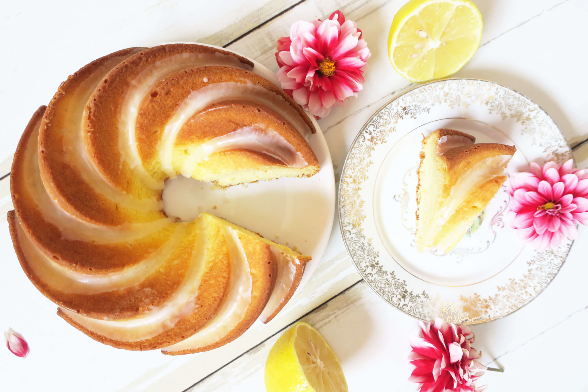 bundt cake vanille citron