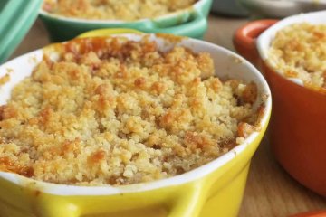 crumble pommes caramel