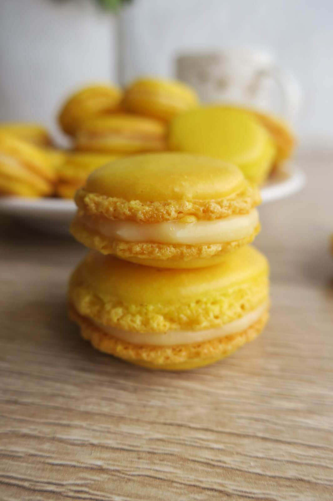 macarons au citron