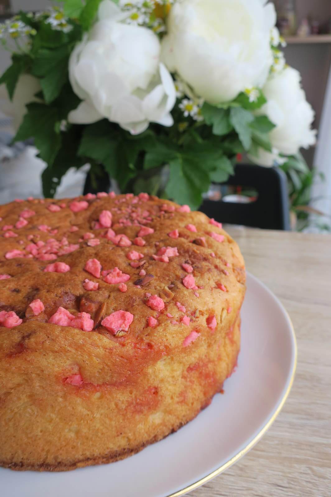 brioches aux pralines roses