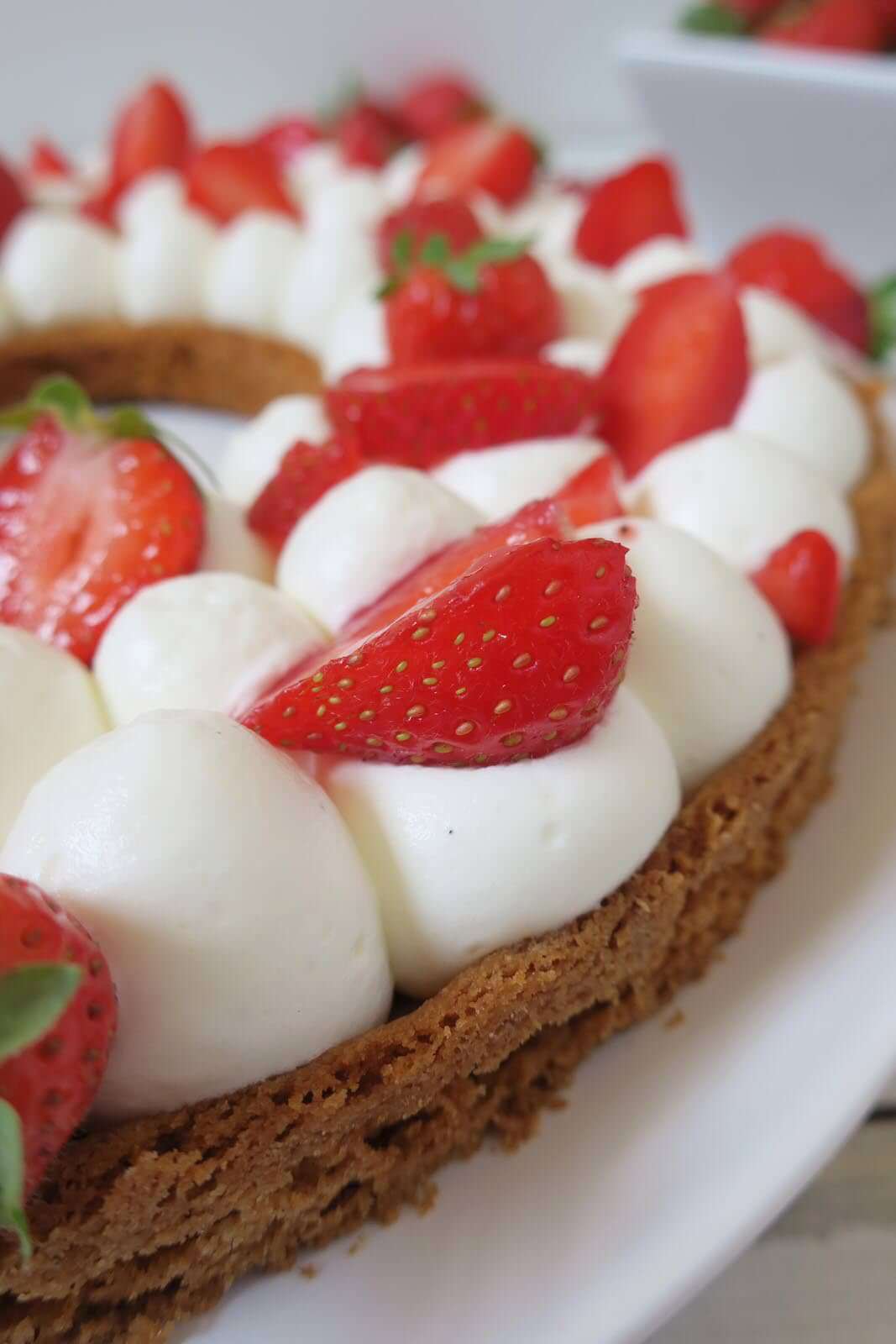 tarte aux fraises