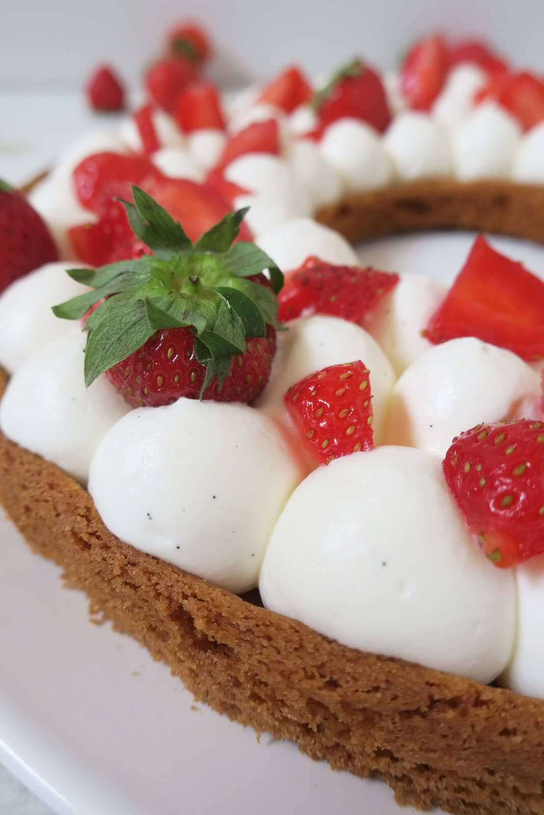 tarte aux fraises