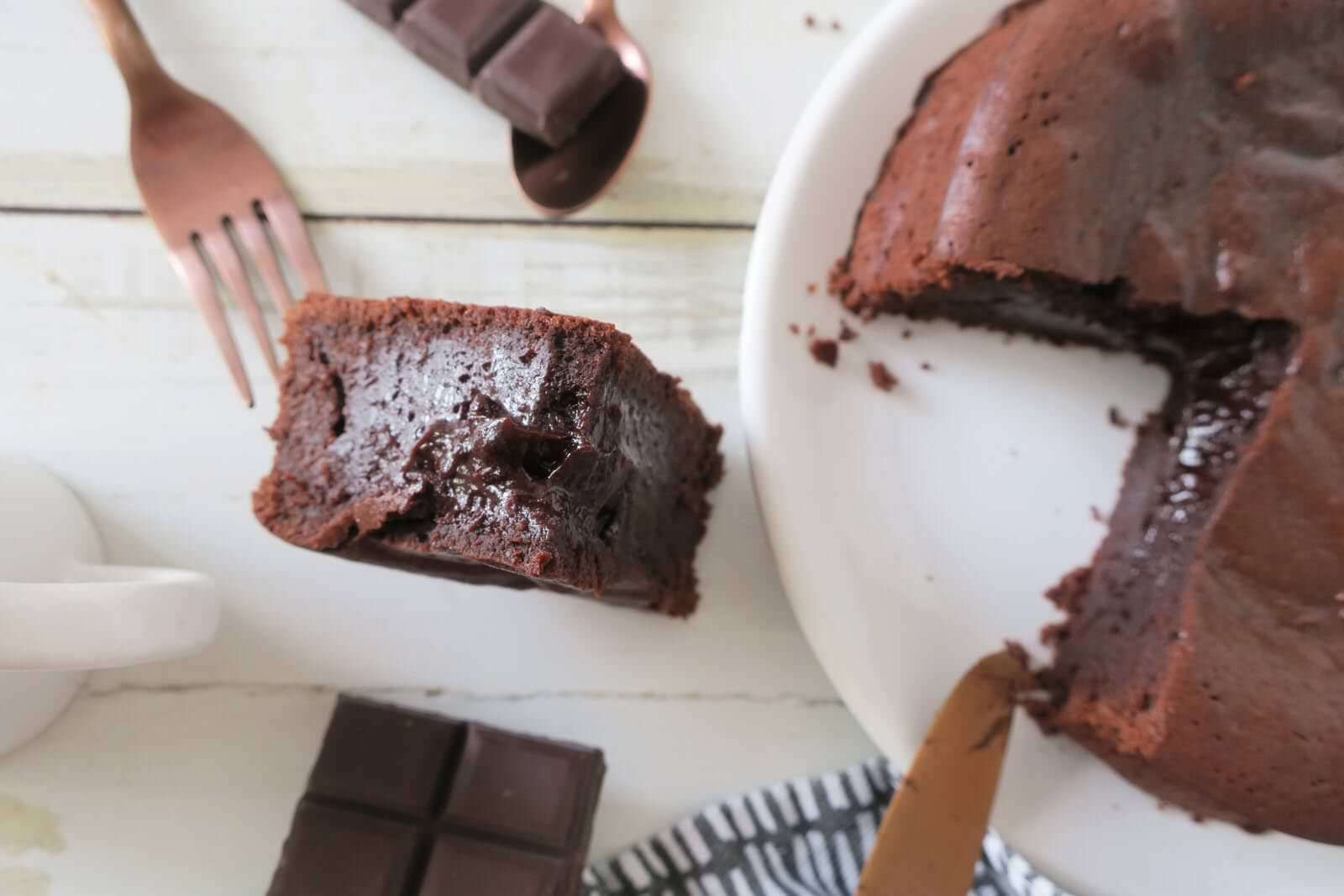 fondant au chocolat