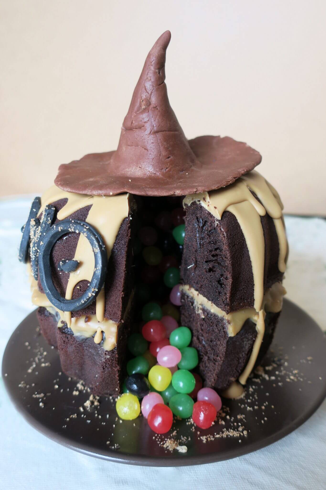 molly cake au chocolat halloween harry potter
