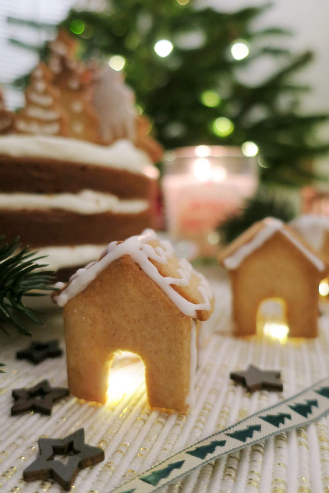 layer cake de Noël à la cannelle