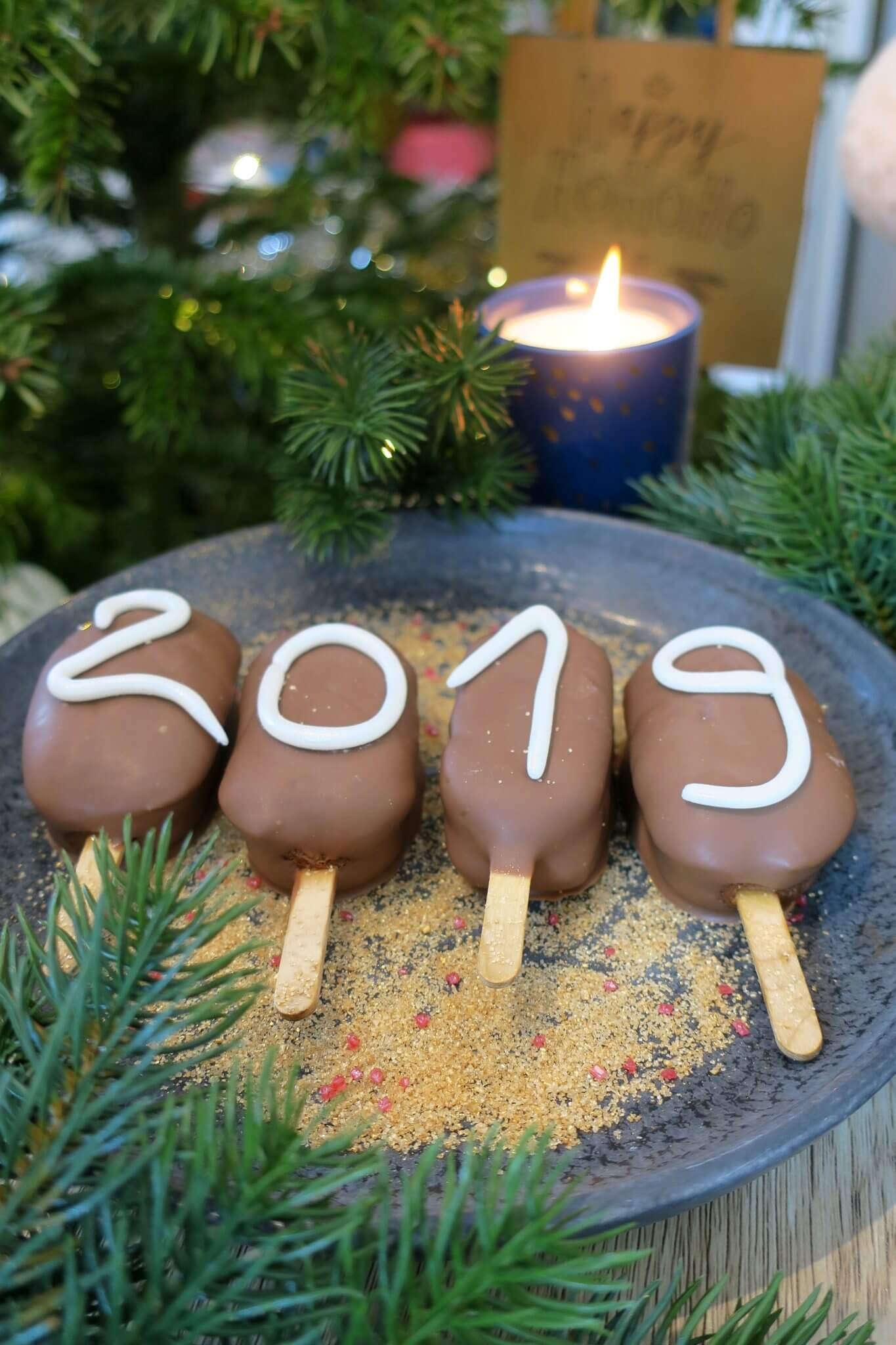 Cakesicles de Noël