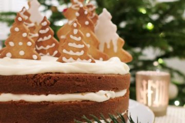 layer cake à la cannelle Noël