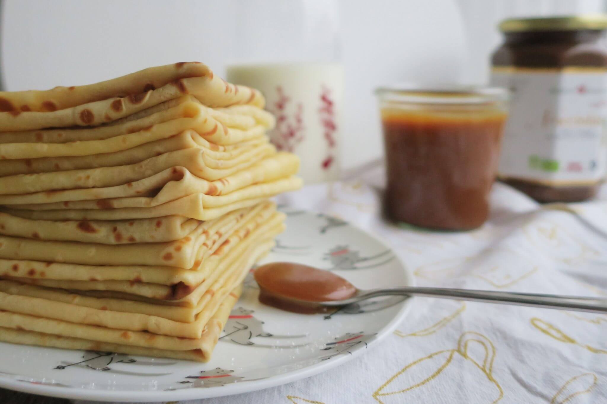 Recette de crêpes moelleuses