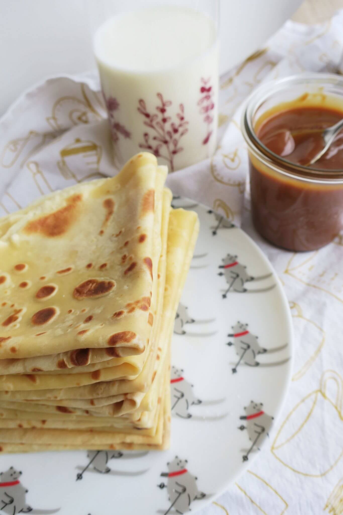 Recette de crêpes moelleuses