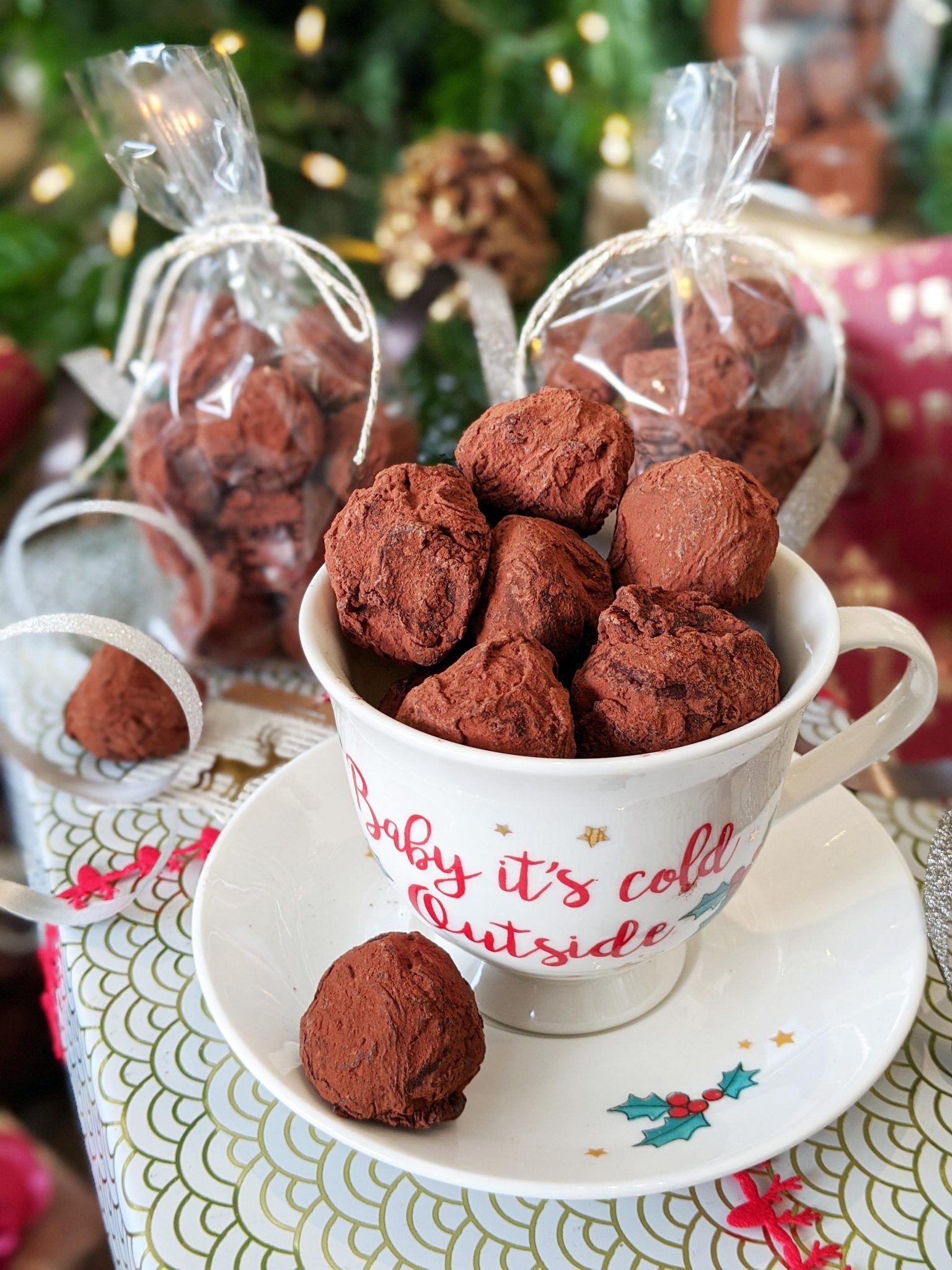 truffes au chocolat