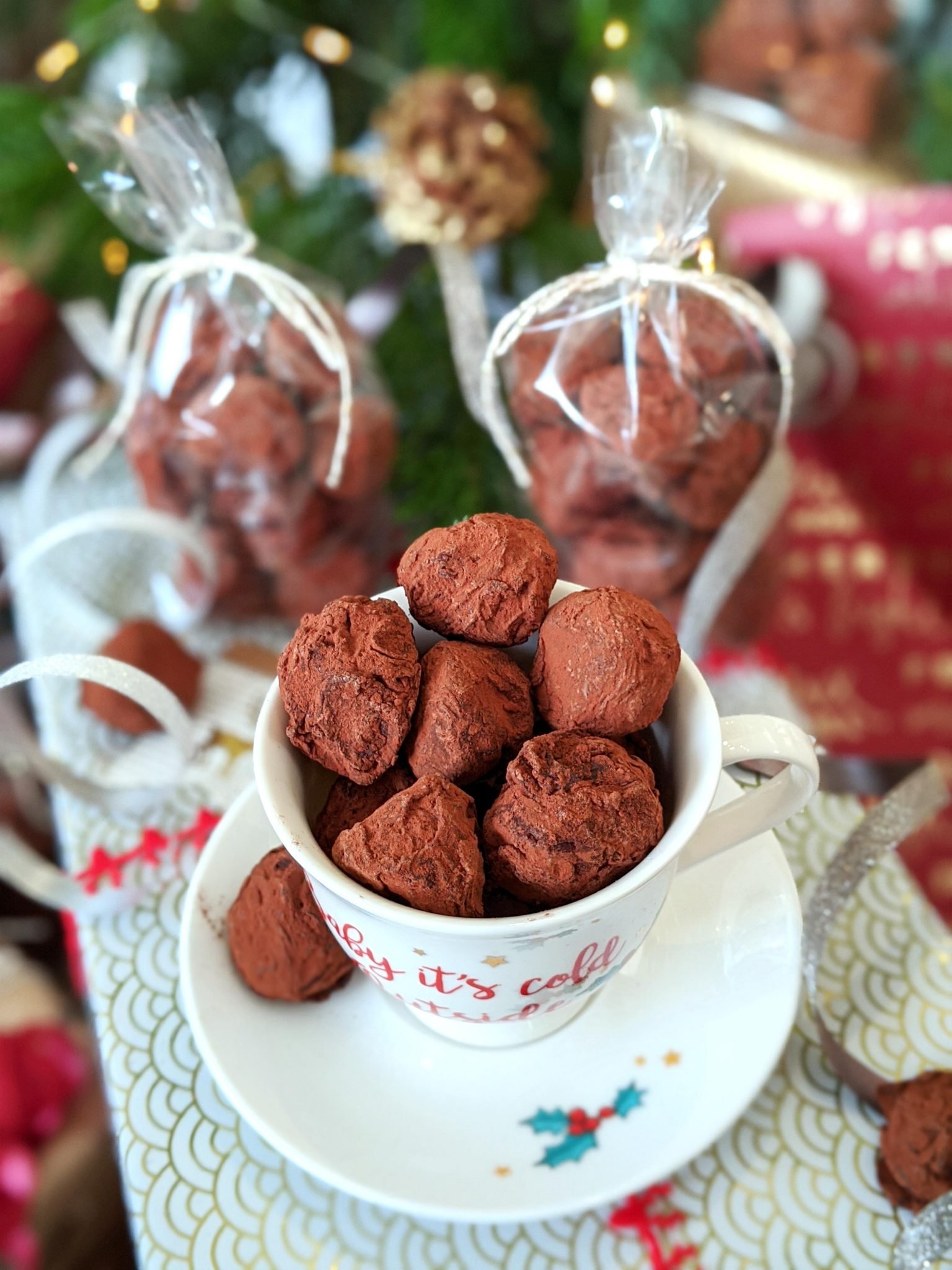 truffes au chocolat