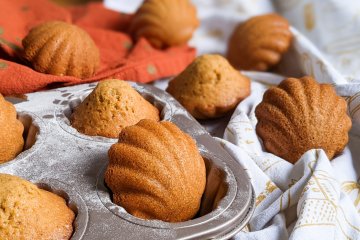 madeleines aux zestes d'orange